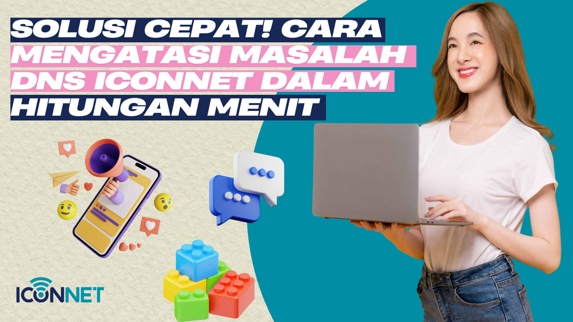 iconnet troubleshooting masalah DNS