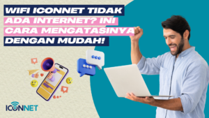 bagaimana cara mengatasi wifi iconnet tidak ada internet