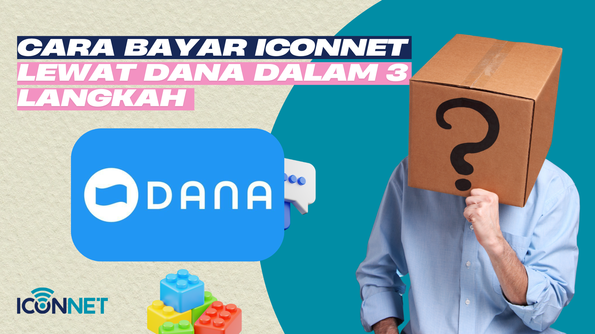 bayar iconnet lewat dana