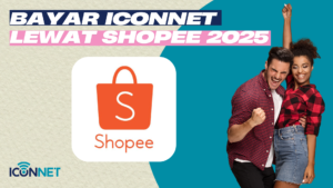 Bayar Iconnet lewat Shopee