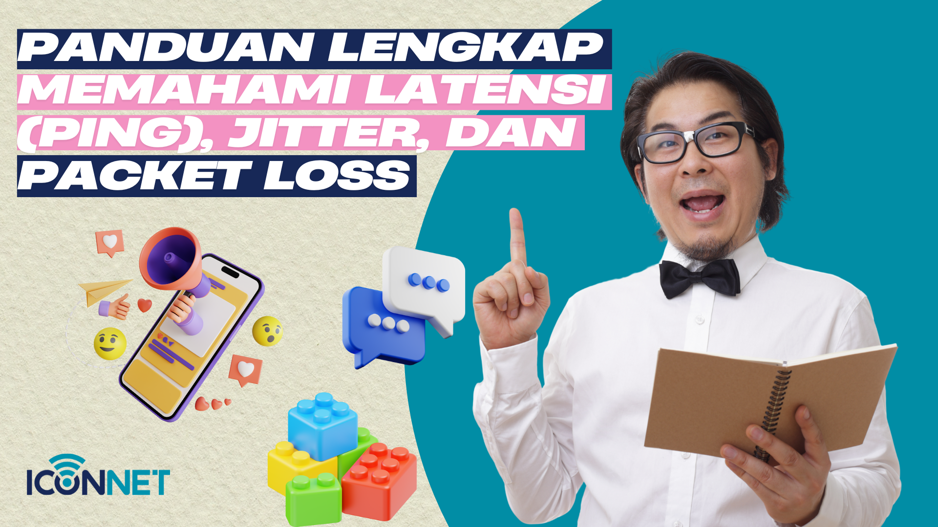 Latensi (Ping), Jitter, dan Packet Loss